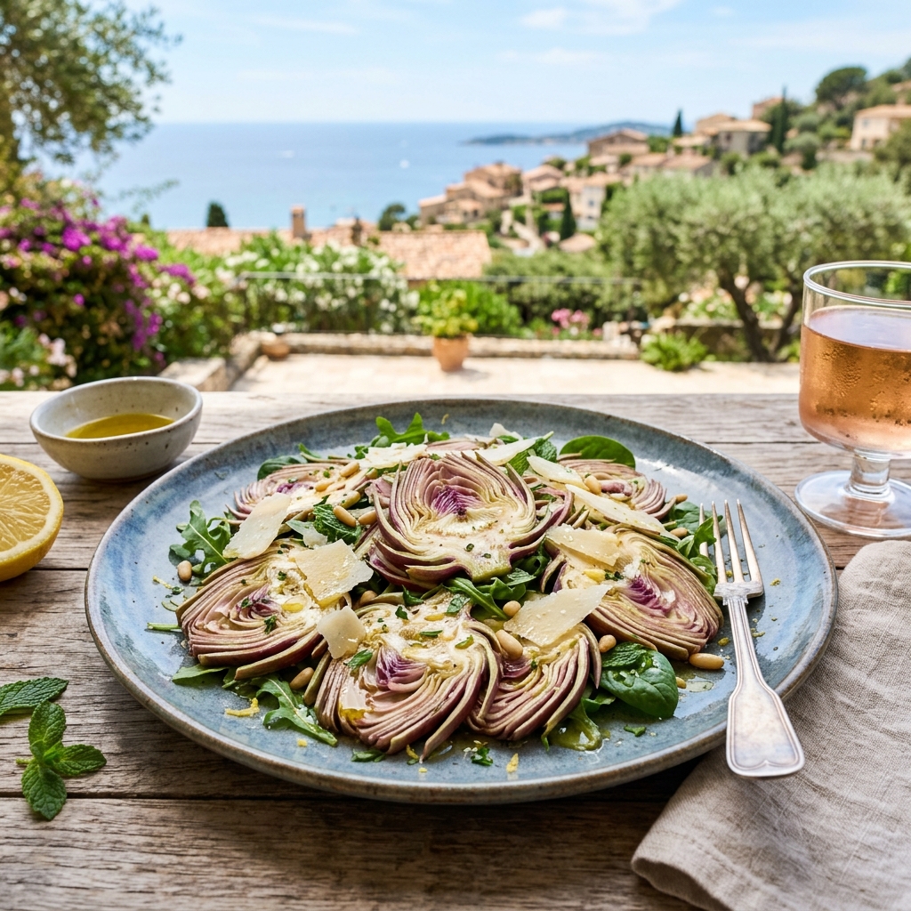 Salade d'Artichauts Crus
